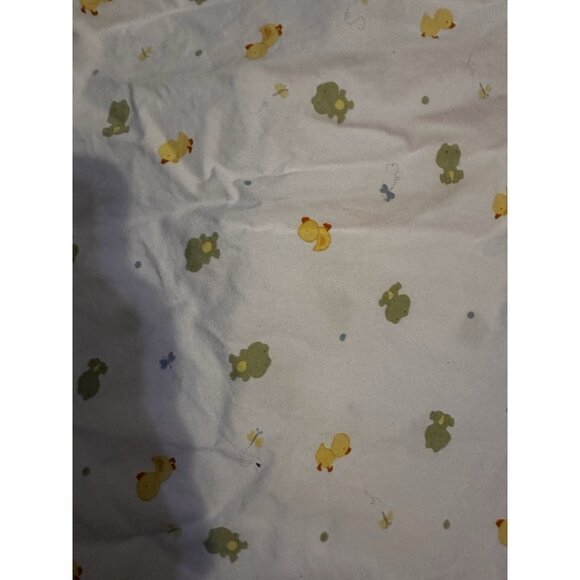 Carter’s Just One You Dragonflies Frogs Ducks RARE PATTERN Fitted Crib Sheet - Picture 2 of 12